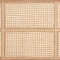 Bali & Pari Lainer Modern Bohemian Natural Brown Finished Bayur Wood and Rattan Queen Size Headboard 236-13314-ZORO - alternate 6